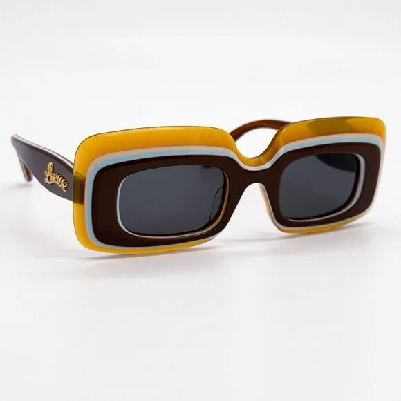 NEW LW40139U 47A, LOEWE SQUAER UNISEX SUNGLASSES LOEWE